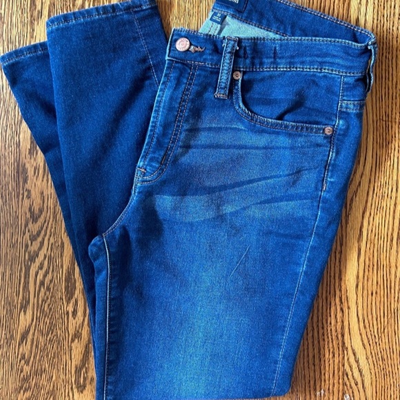 J. Crew 9” Toothpick Skinny high-rise Jeans size 30 - Picture 1 of 5